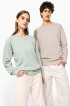 Damen Sweatshirt BIO-BAUMWOLLE Rundhalsausschnitt Raglanärmel