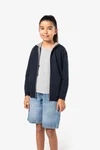 Kinder KAPUZENSWEATSHIRT mit Reißverschluss