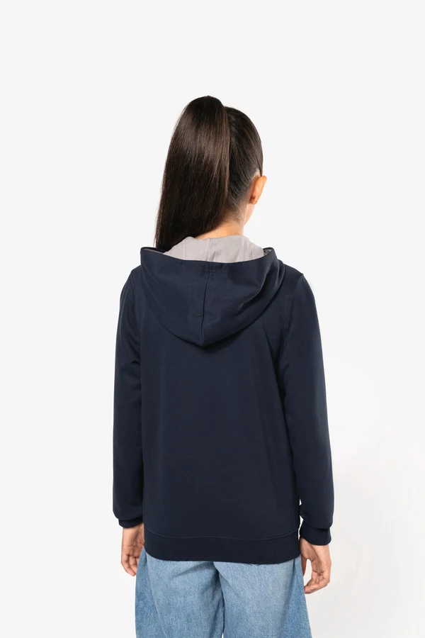 Kinder KAPUZENSWEATSHIRT mit Reißverschluss