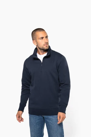 Sweatshirt mit Reißverschlusskragen