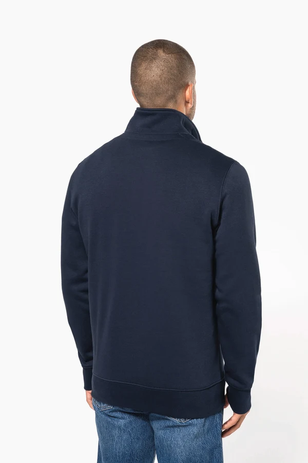 Sweatshirt mit Reißverschlusskragen