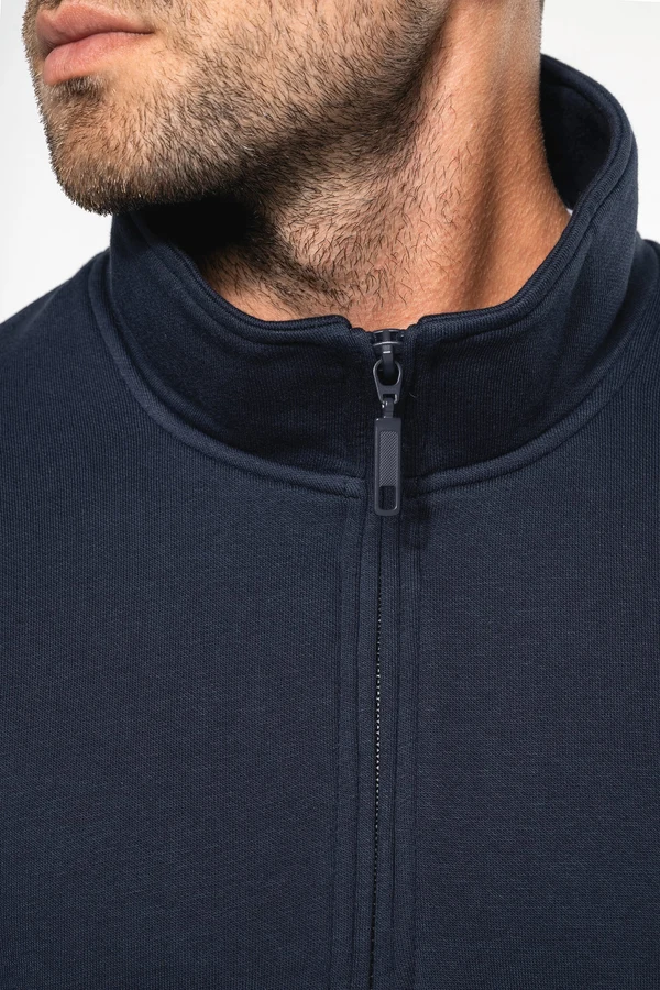 Sweatshirt mit Reißverschlusskragen