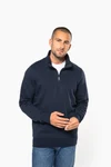 Sweatshirt mit Reißverschlusskragen