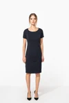Kleid mit kurzen Ärmeln