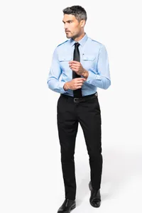 Langarm-Pilotenhemd für Herren