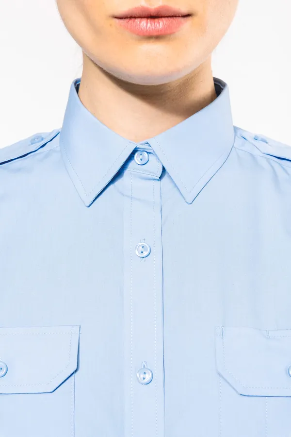 Langarm-Pilotenhemd für Damen