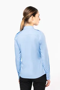 Langarm-Pilotenhemd für Damen