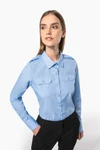 Langarm-Pilotenhemd für Damen