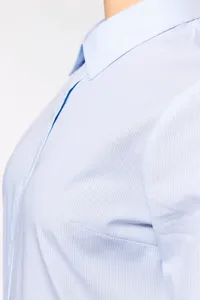 Langärmelige Popeline-Bluse