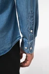 Herren Denimhemd