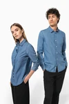 Herren Denimhemd