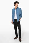 Herren Denimhemd