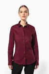 Damen Stretchbluse Langarm