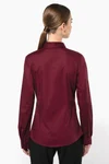 Damen Stretchbluse Langarm