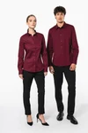 Damen Stretchbluse Langarm
