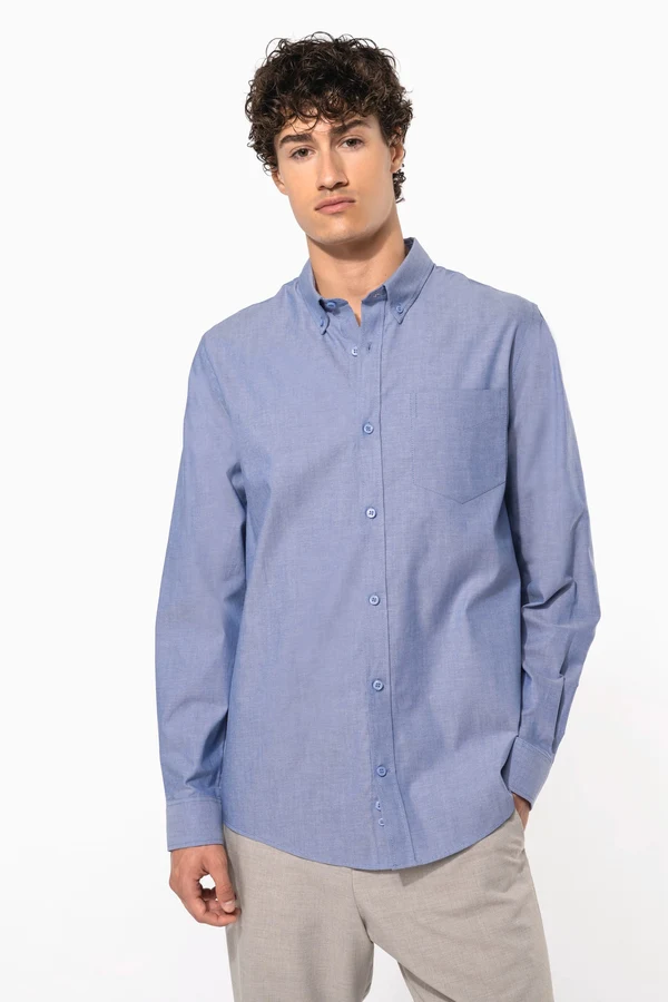 Herren Oxfordhemd Langarm