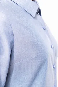 Damen Oxfordbluse Langarm