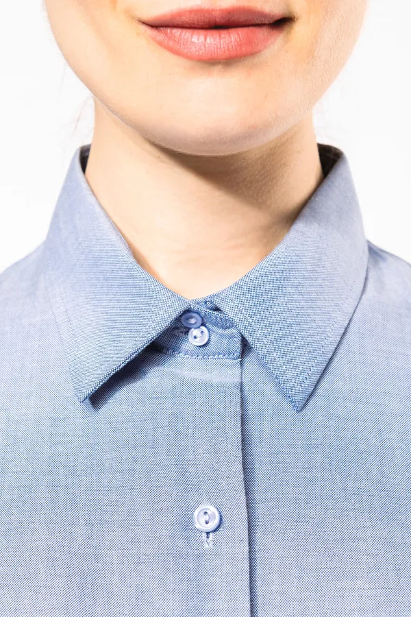 Damen Oxfordbluse Langarm