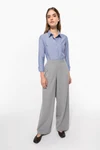 Damen Oxfordbluse Langarm