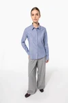Damen Oxfordbluse Langarm