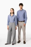 Damen Oxfordbluse Langarm