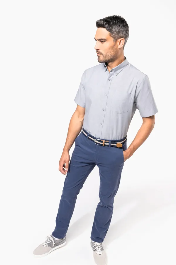 Herren Oxford Kurzarmhemd