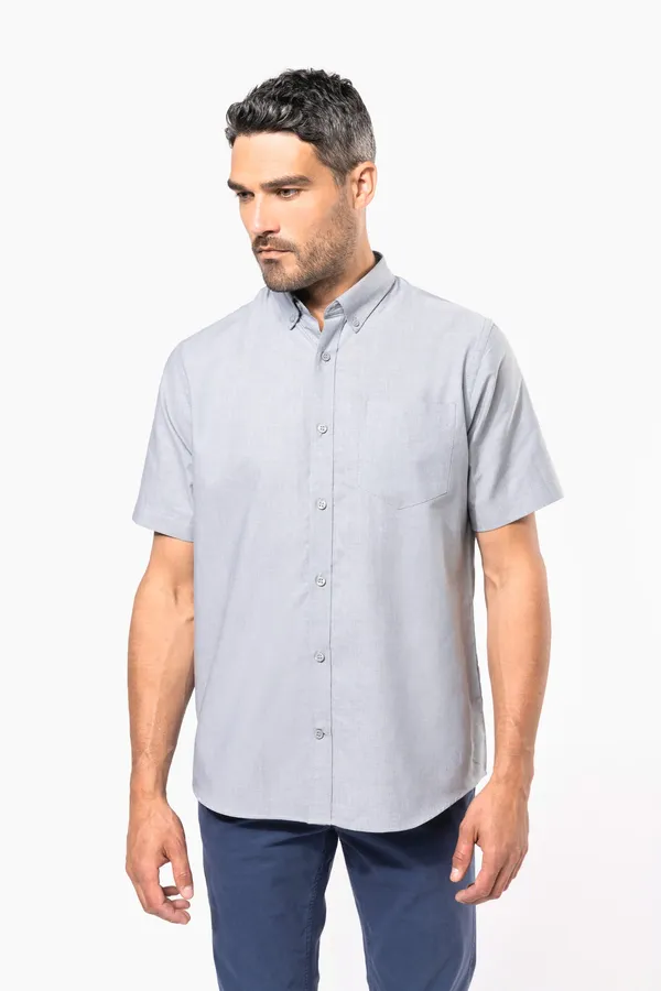 Herren Oxford Kurzarmhemd
