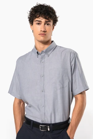 Herren Oxford Kurzarmhemd