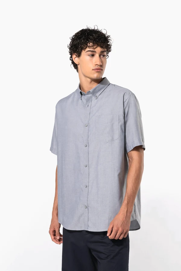 Herren Oxford Kurzarmhemd
