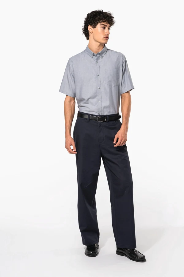 Herren Oxford Kurzarmhemd