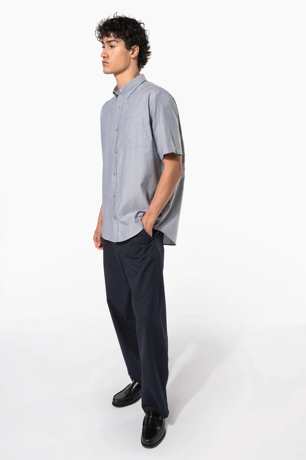Herren Oxford Kurzarmhemd
