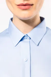 Damen Langarmbluse Bügelfrei