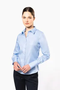 Damen Langarmbluse Bügelfrei