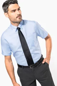 Herren Kurzarmhemd Bügelfrei Micro Twill