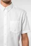 Herren Kurzarmhemd Bügelfrei Micro Twill