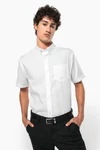 Herren Kurzarmhemd Bügelfrei Micro Twill