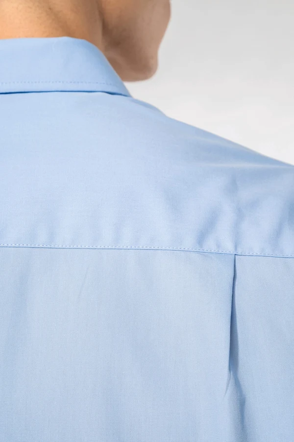 Herren Popelinehemd Langarm