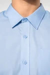 Herren Popelinehemd Langarm