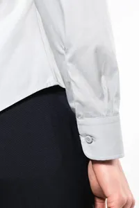 Damen Popelinebluse Langarm