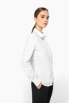 Damen Popelinebluse Langarm