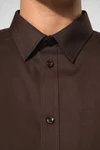 Popeline-Hemd Baumwollpolyester pflegeleicht für Herren