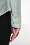 Popeline-Hemd Baumwollpolyester pflegeleicht für Damen