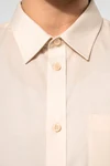 Popeline Kurzarmhemd Baumwollpolyester pflegeleicht für Herren