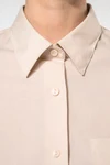 Popeline Hemd Baumwollpolyester 3/4-Ärmel pflegeleicht für Damen