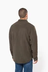 Fleece-Hemdjacke mit Sherpa-Futter