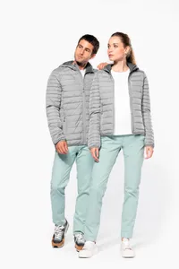 Leichte Herren-Steppjacke mit Kapuze