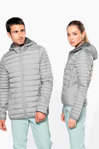 Leichte Herren-Steppjacke mit Kapuze