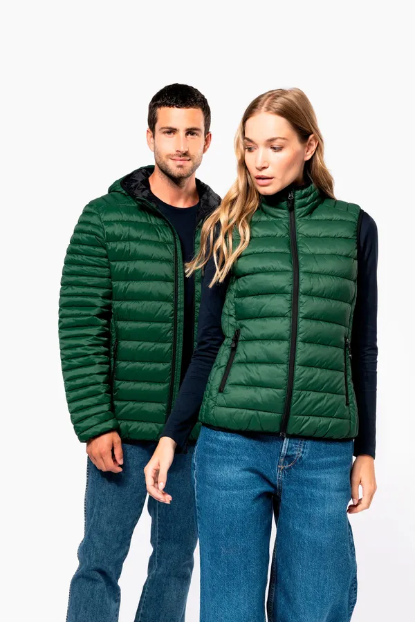 Leichte Herren-Steppjacke mit Kapuze