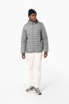 Leichte Herren-Steppjacke mit Kapuze