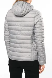 Leichte Damen-Steppjacke mit Kapuze